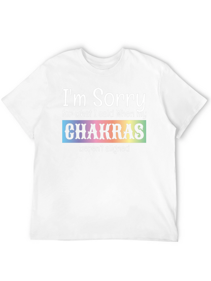 Funny Chakra Alignment Graphic T-Shirt