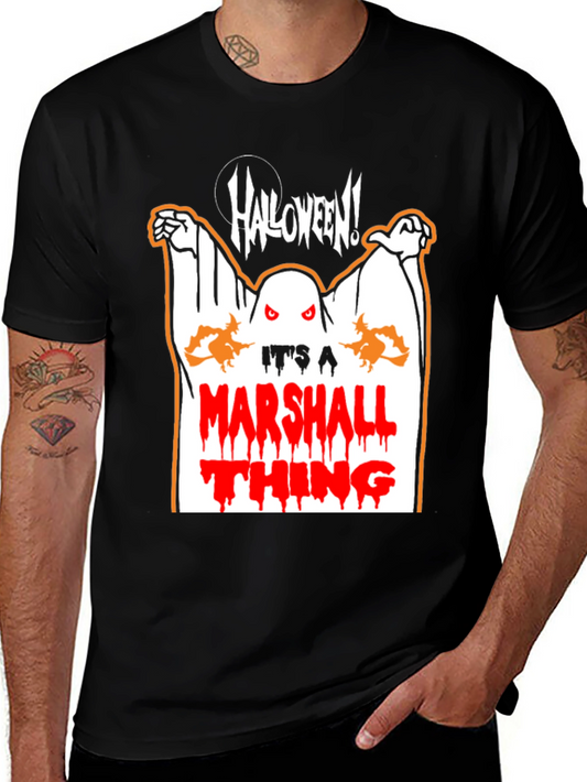Halloween Marshall Thing Graphic T-Shirt