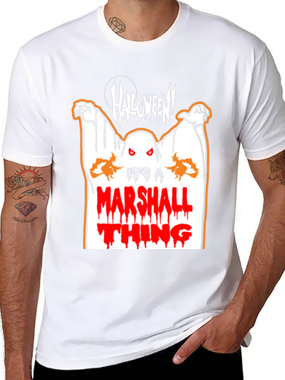 Halloween Marshall Thing Graphic T-Shirt