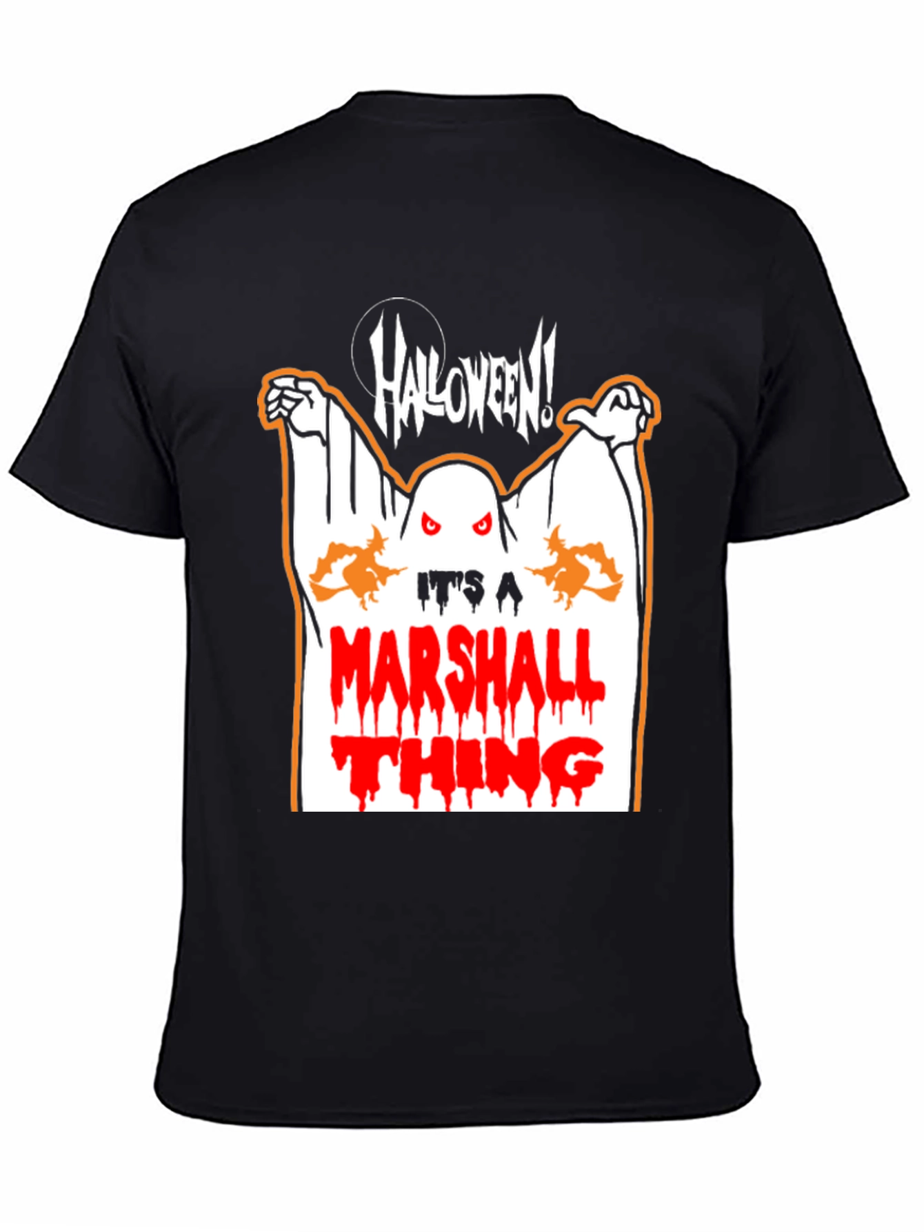 Halloween Marshall Thing Graphic T-Shirt