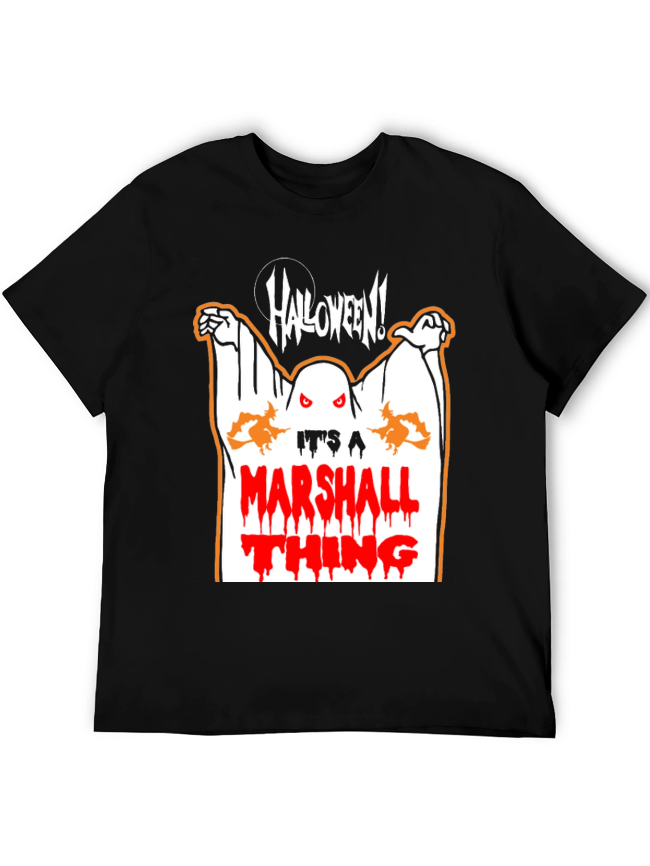 Halloween Marshall Thing Graphic T-Shirt