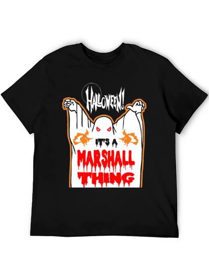 Halloween Marshall Thing Graphic T-Shirt