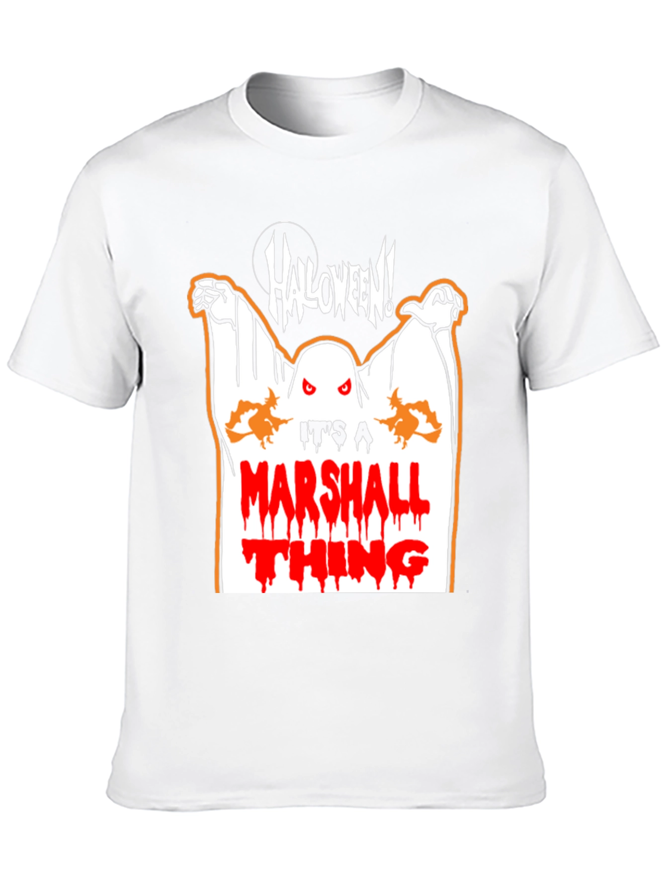 Halloween Marshall Thing Graphic T-Shirt