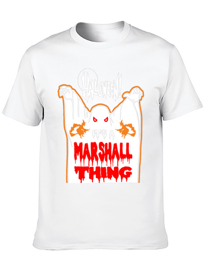 Halloween Marshall Thing Graphic T-Shirt