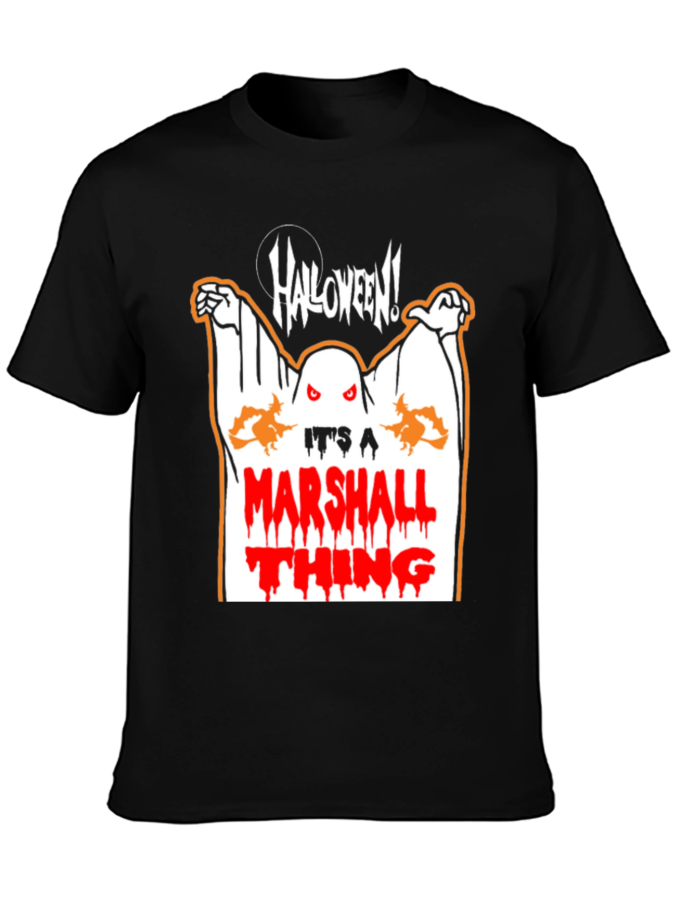 Halloween Marshall Thing Graphic T-Shirt