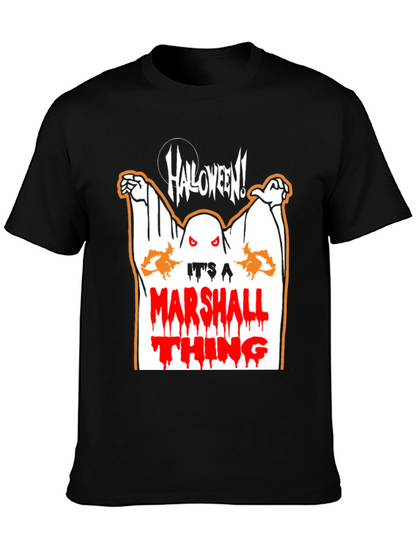 Halloween Marshall Thing Graphic T-Shirt