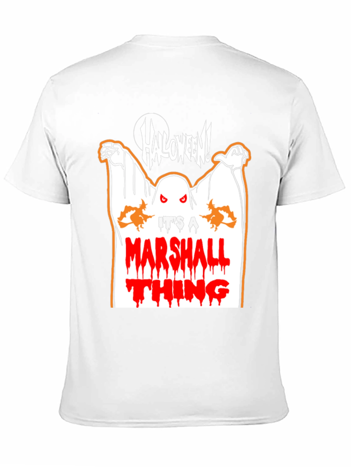 Halloween Marshall Thing Graphic T-Shirt