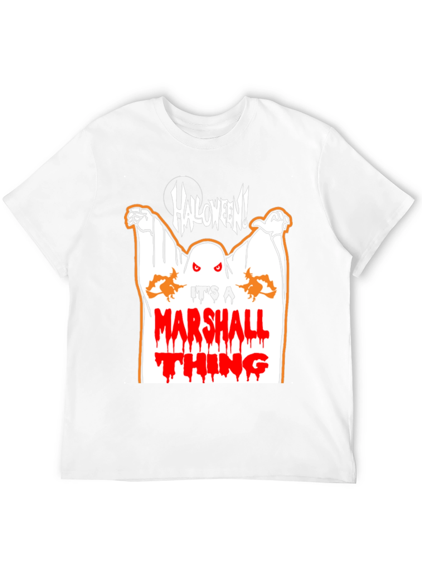 Halloween Marshall Thing Graphic T-Shirt