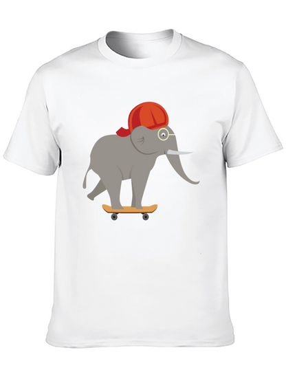 Skateboarding Elephant T-Shirt
