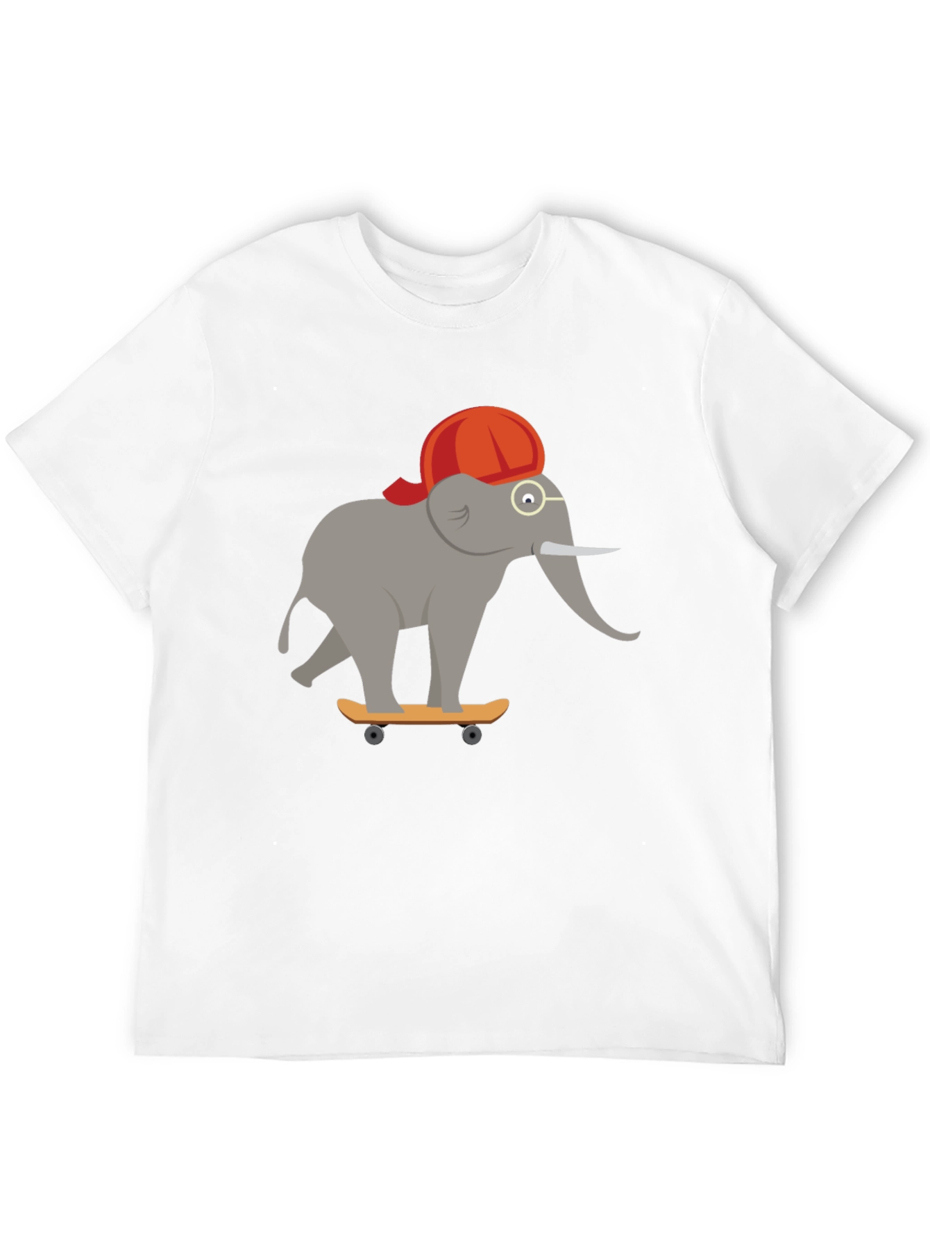 Skateboarding Elephant T-Shirt