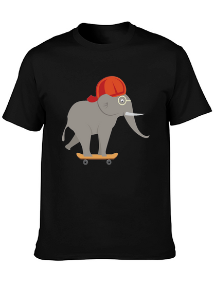 Skateboarding Elephant T-Shirt