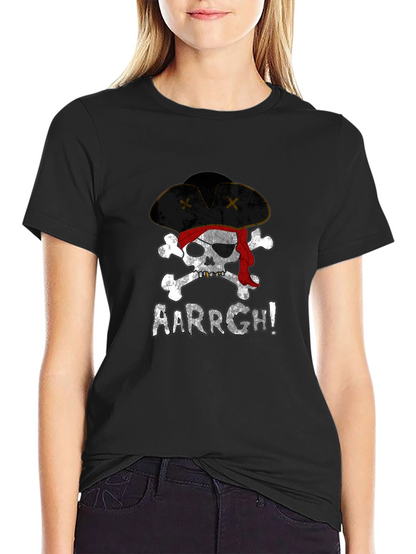 Pirate Skull AARRGH! Graphic Tee
