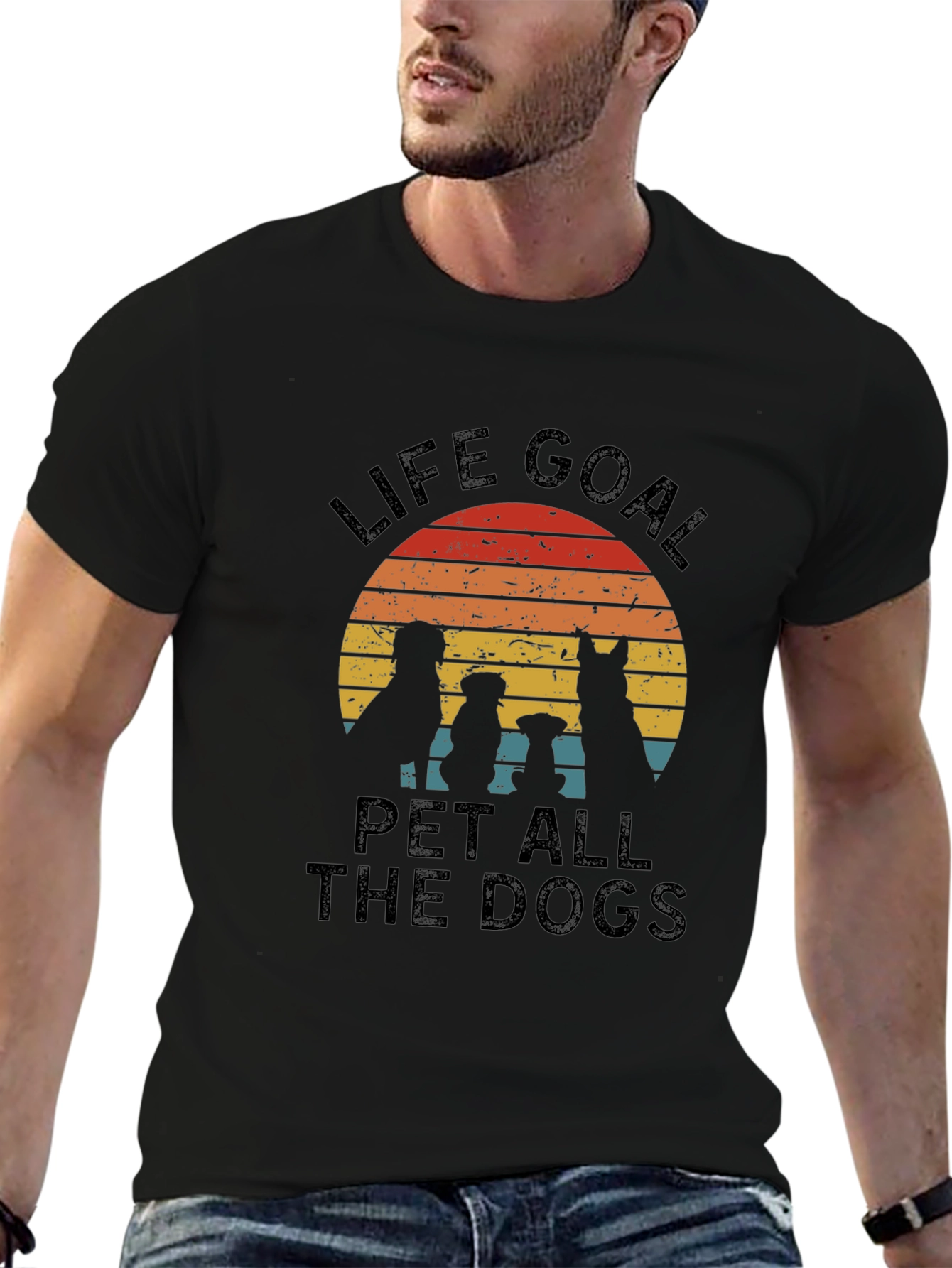 Life Goal Pet All the Dogs T-Shirt