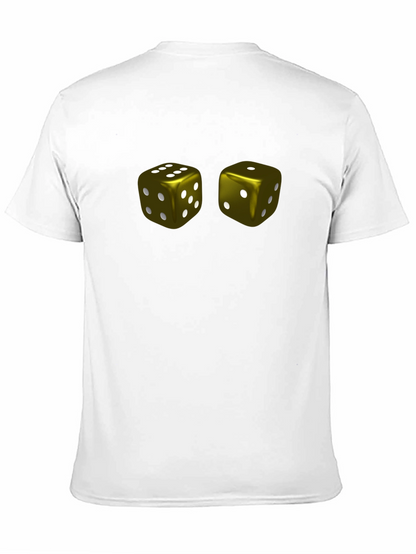 Dice Graphic T-Shirt - Casual Style