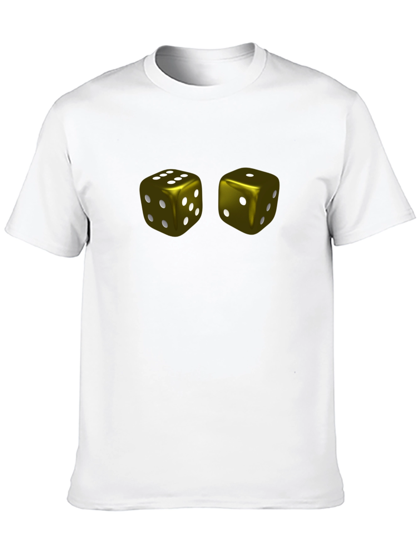 Dice Graphic T-Shirt - Casual Style