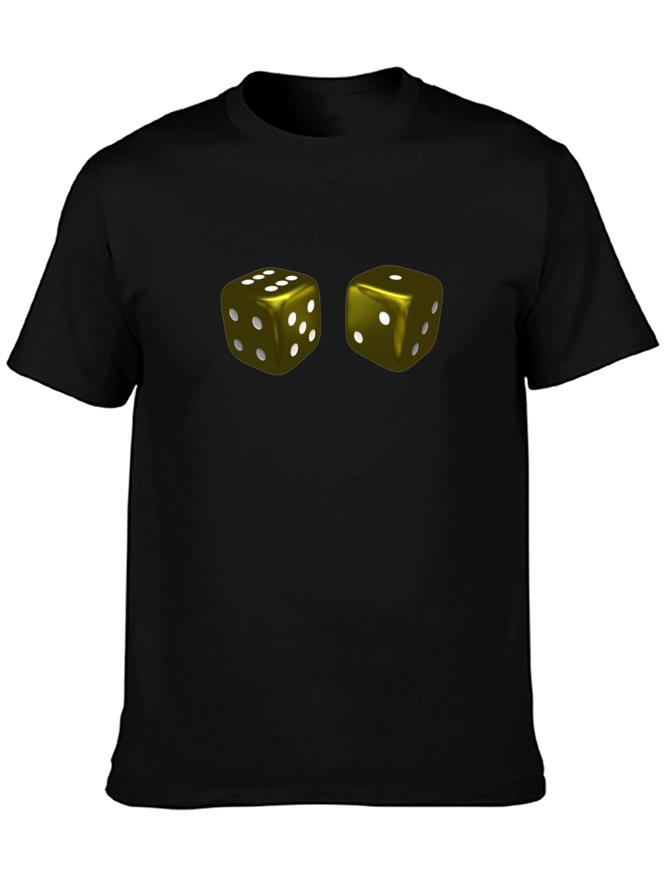 Dice Graphic T-Shirt - Casual Style