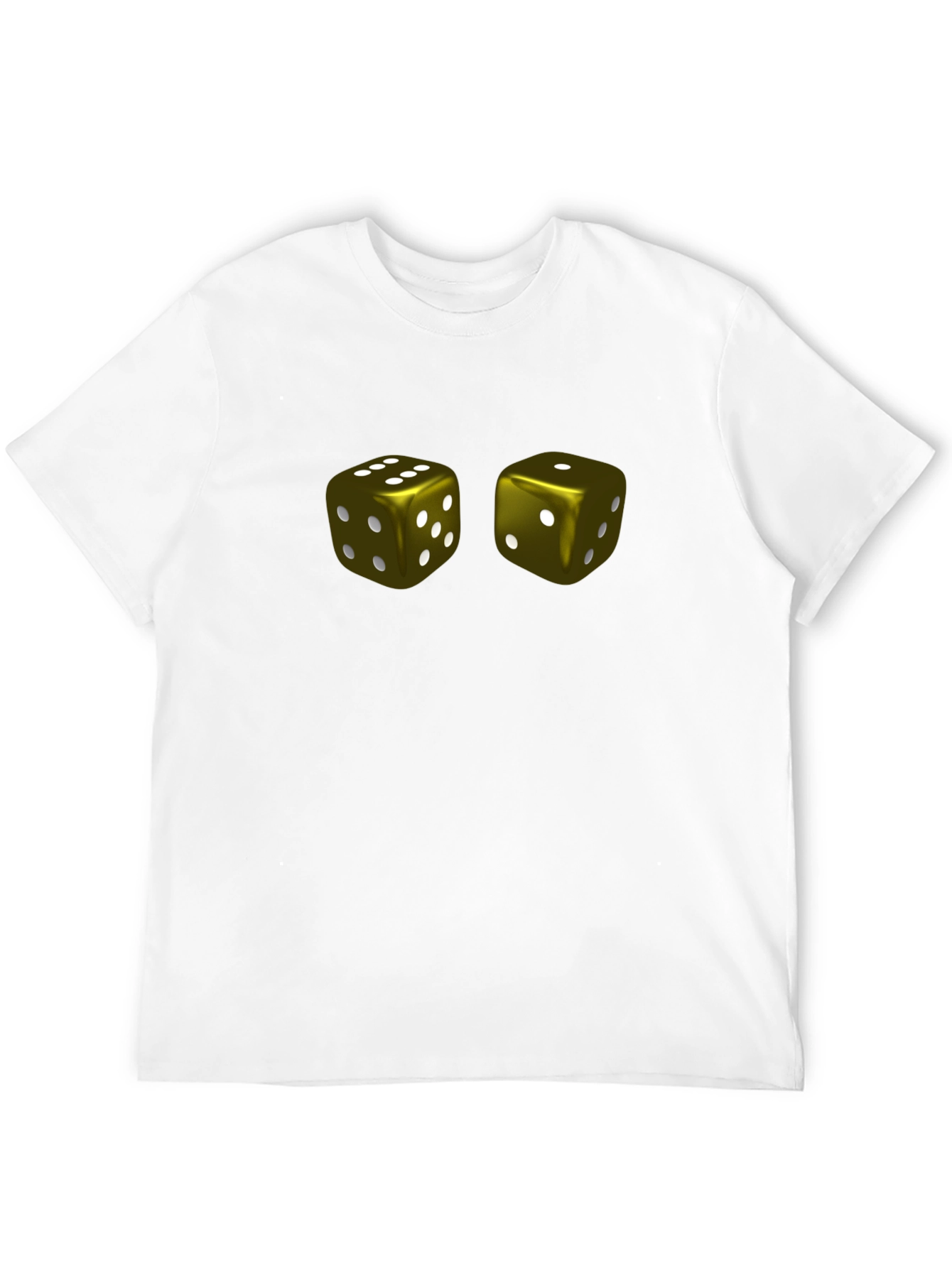 Dice Graphic T-Shirt - Casual Style