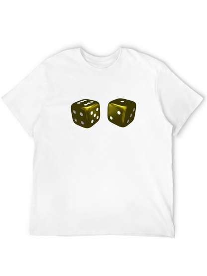 Dice Graphic T-Shirt - Casual Style
