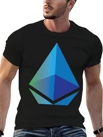 Ethereum Logo Black T-Shirt