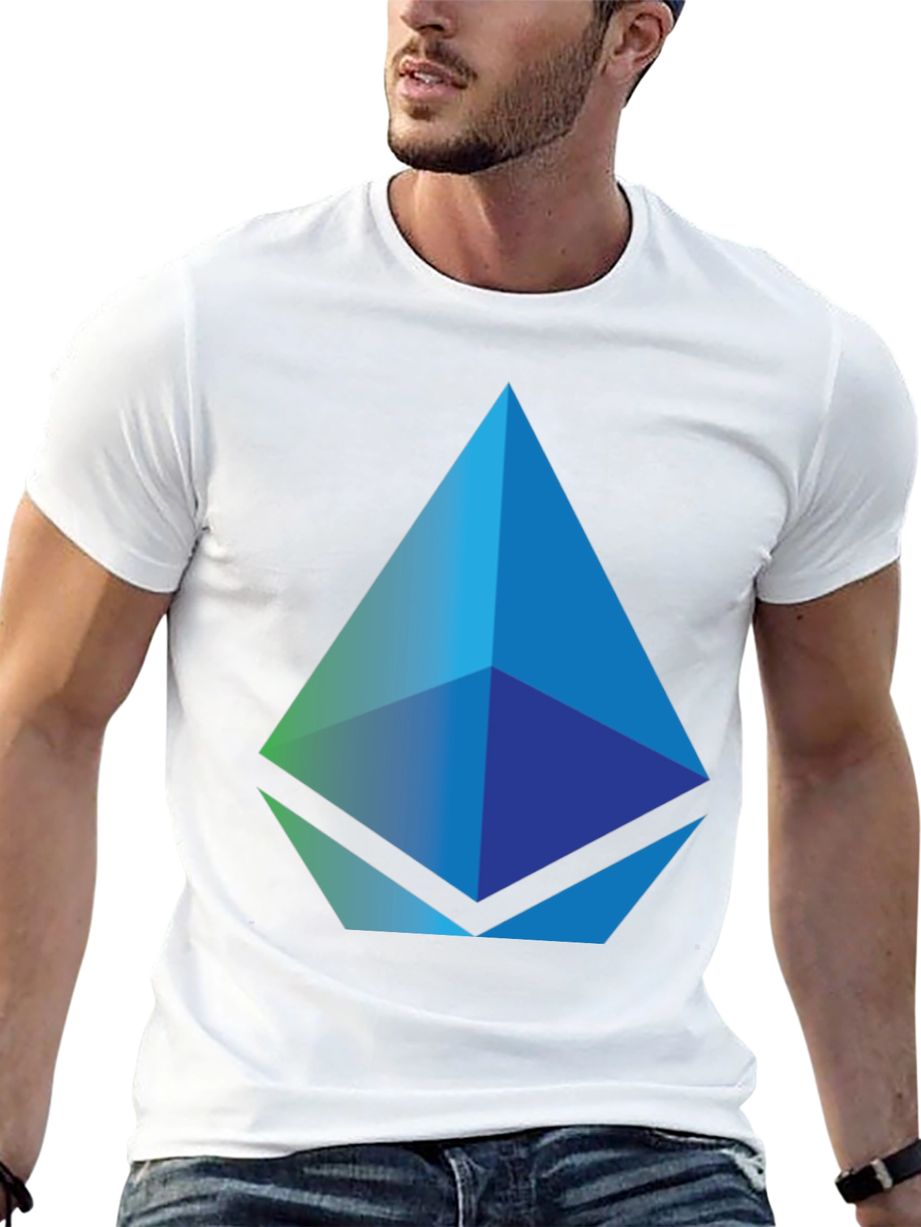 Ethereum Logo Black T-Shirt