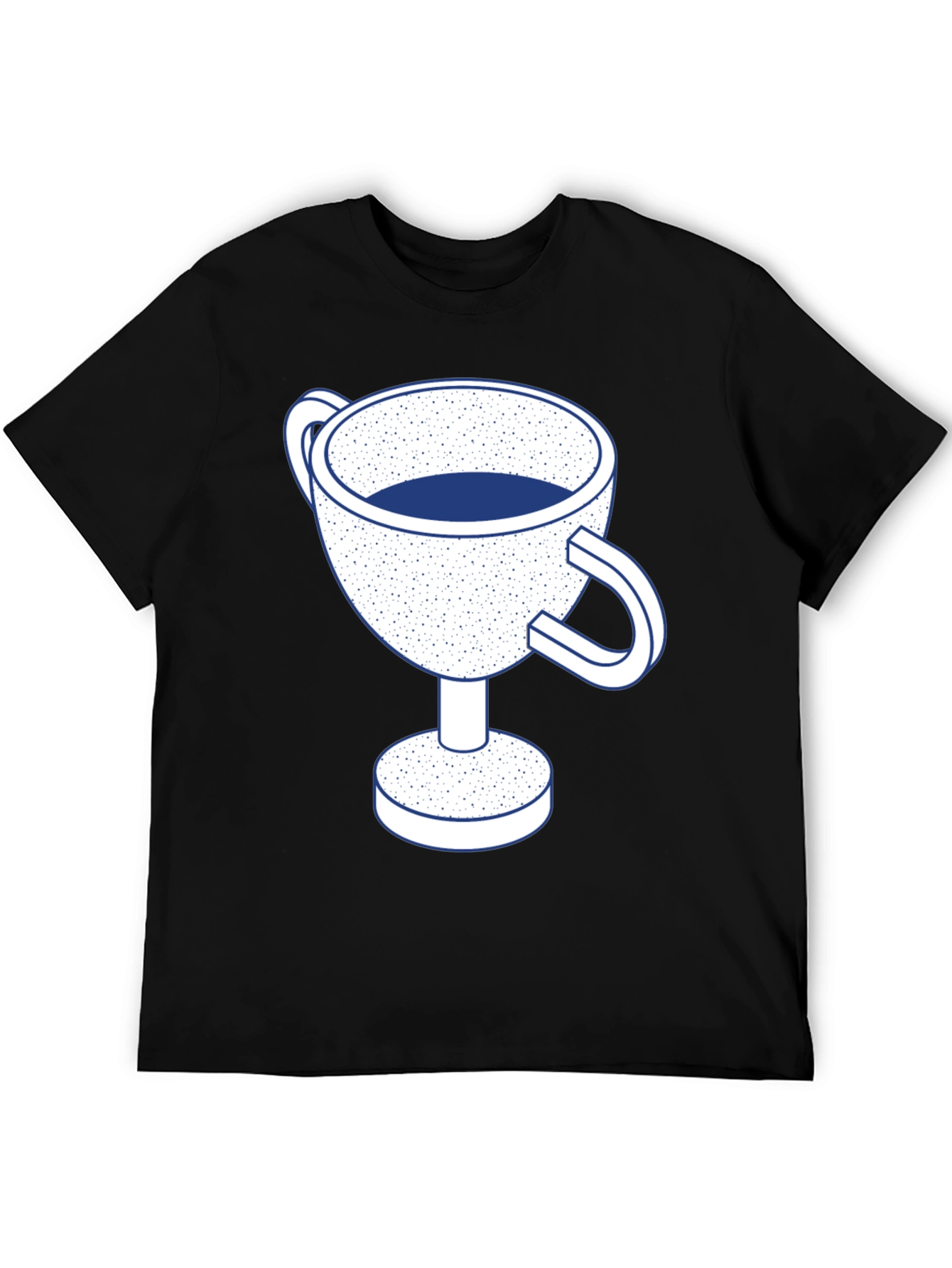 Trophy Graphic Tee - Unique Cup Design