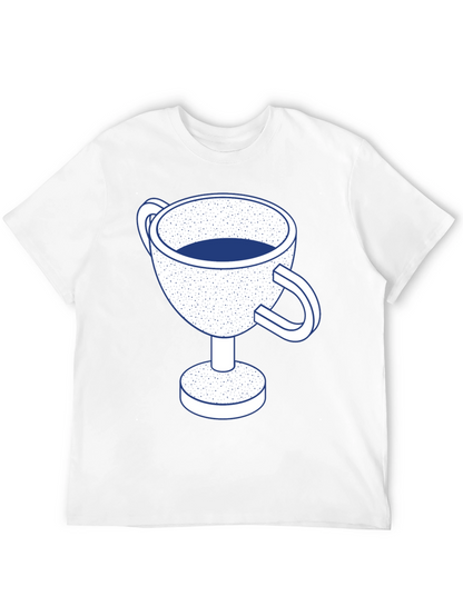Trophy Graphic Tee - Unique Cup Design