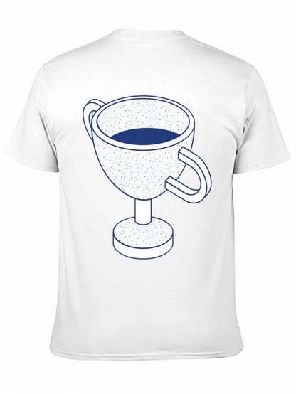 Trophy Graphic Tee - Unique Cup Design
