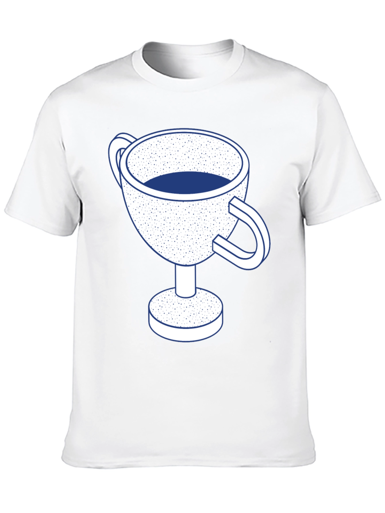 Trophy Graphic Tee - Unique Cup Design