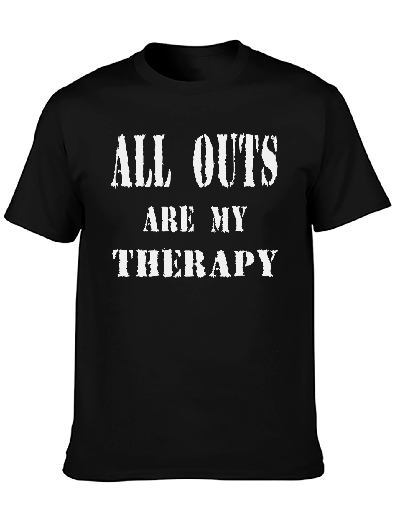 All Outs Are My Therapy Graphic Tee
