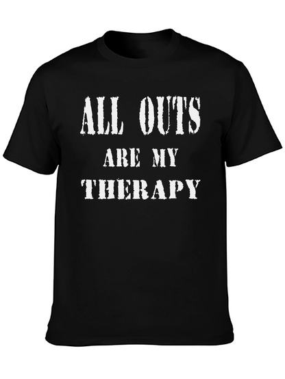 All Outs Are My Therapy Graphic Tee