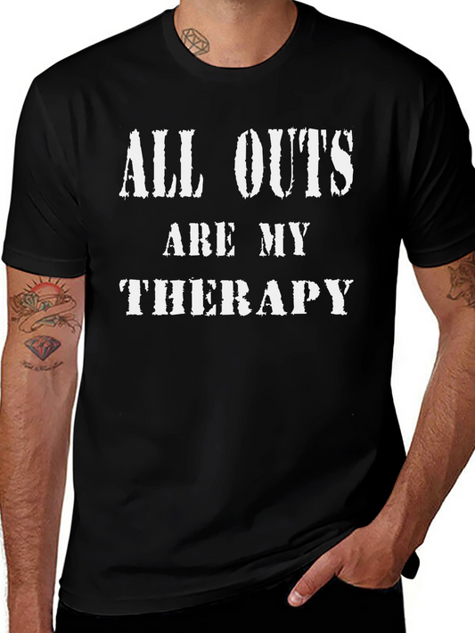 All Outs Are My Therapy Graphic Tee