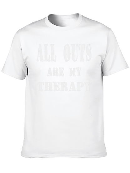 All Outs Are My Therapy Graphic Tee