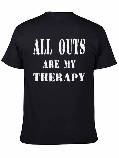 All Outs Are My Therapy Graphic Tee
