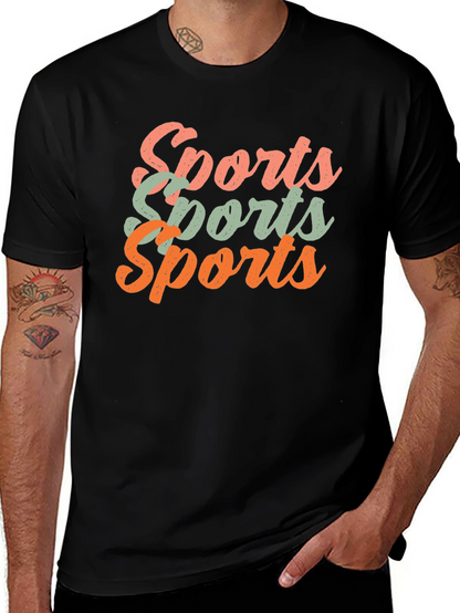 Retro Sports T-Shirt - Fun Graphic Tee