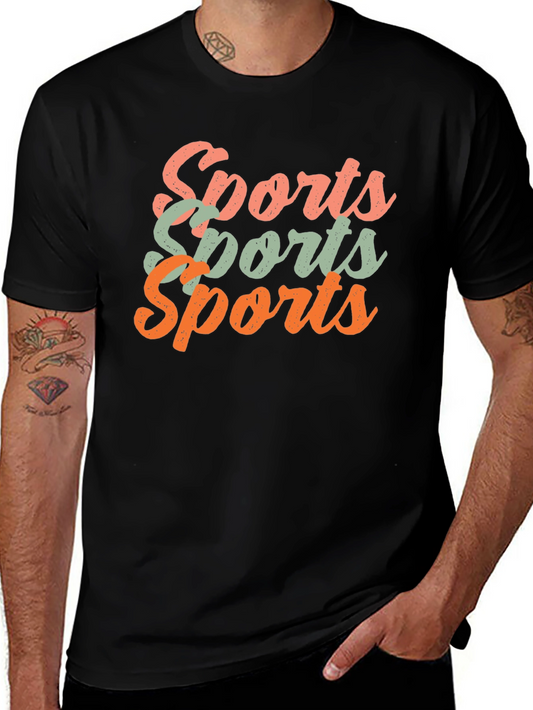 Retro Sports T-Shirt - Fun Graphic Tee
