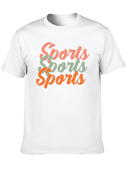 Retro Sports T-Shirt - Fun Graphic Tee