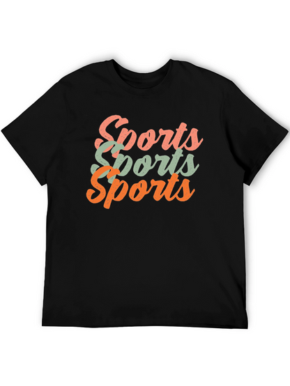 Retro Sports T-Shirt - Fun Graphic Tee