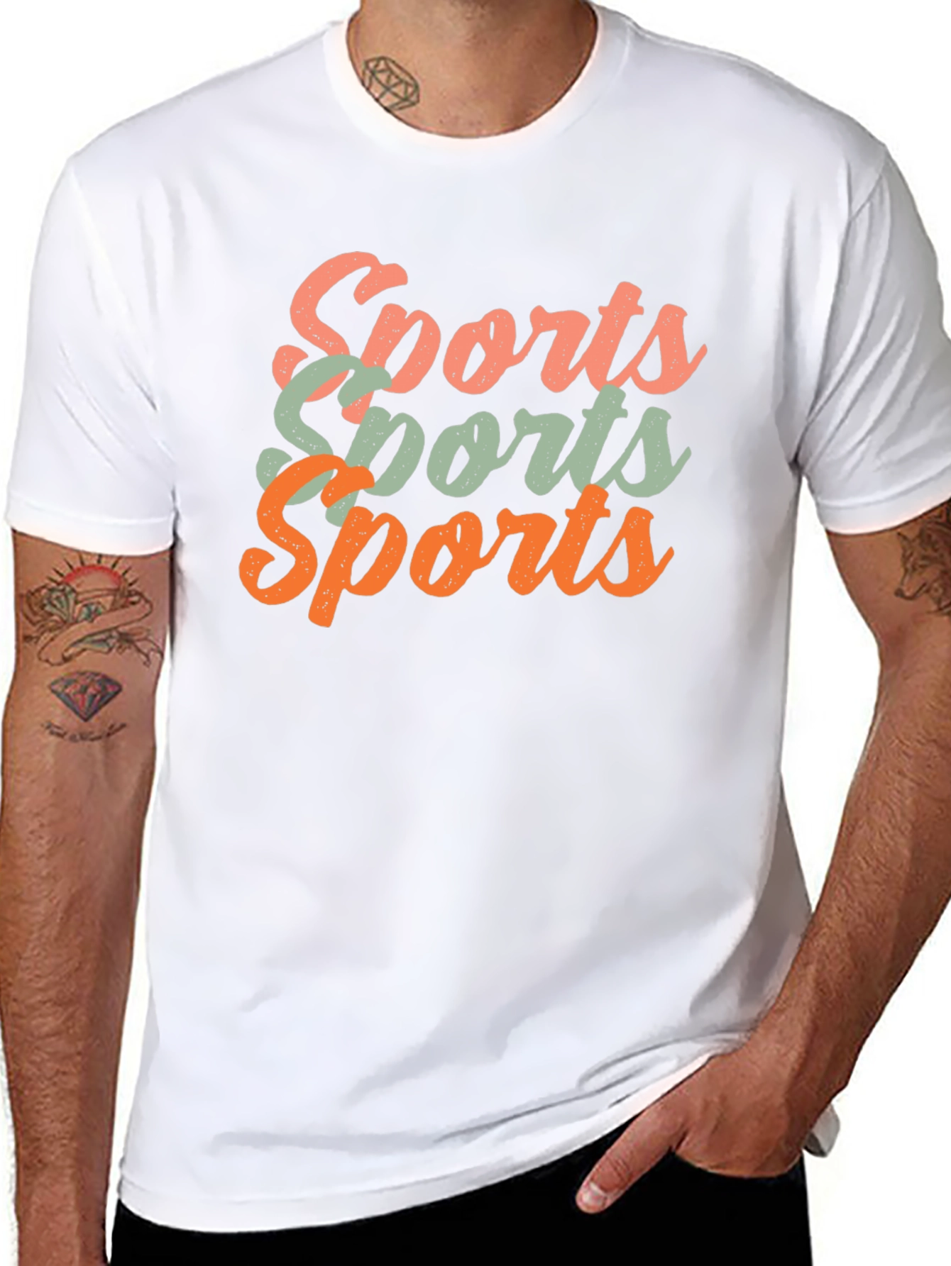 Retro Sports T-Shirt - Fun Graphic Tee