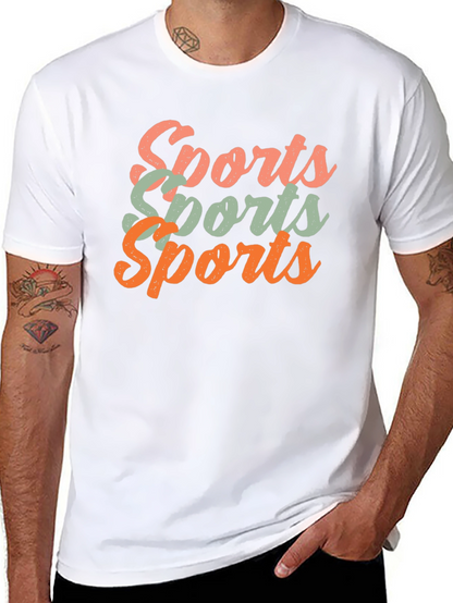 Retro Sports T-Shirt - Fun Graphic Tee