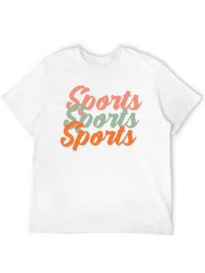 Retro Sports T-Shirt - Fun Graphic Tee