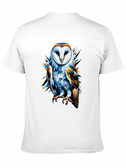 Owl Graphic Tee - Mens Black T-Shirt