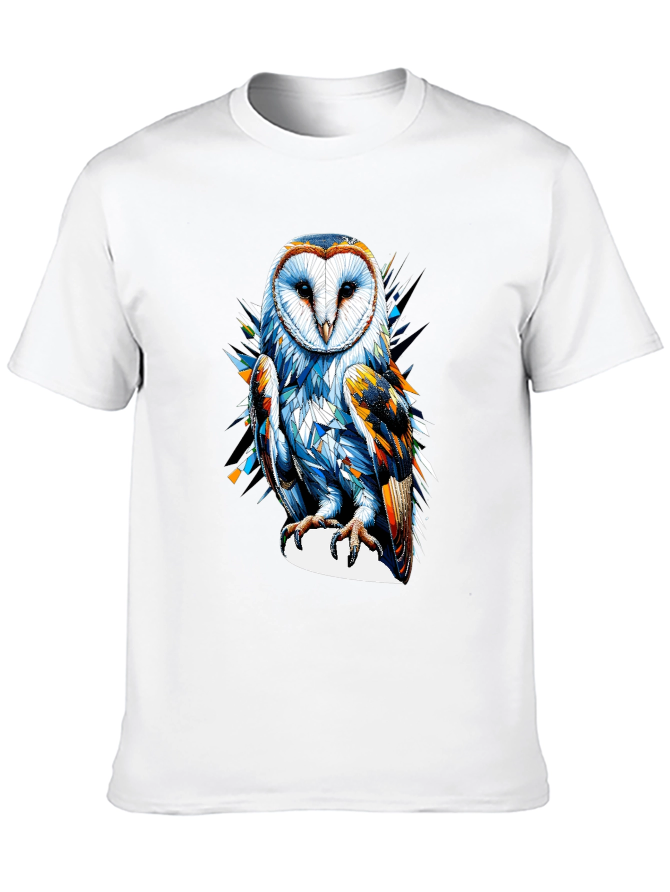 Owl Graphic Tee - Mens Black T-Shirt
