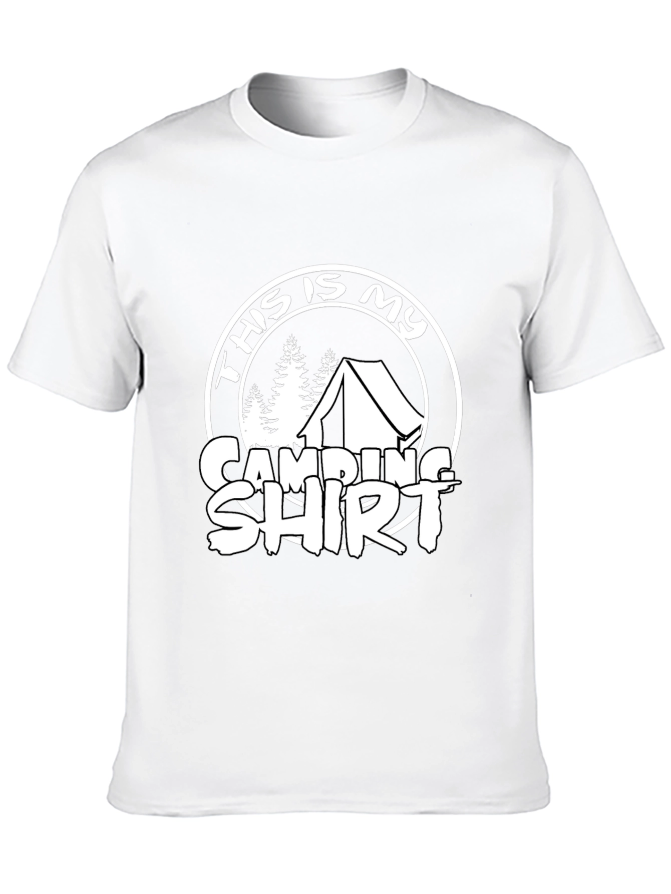 Camping T-Shirt - This is My Camping Shirt Design