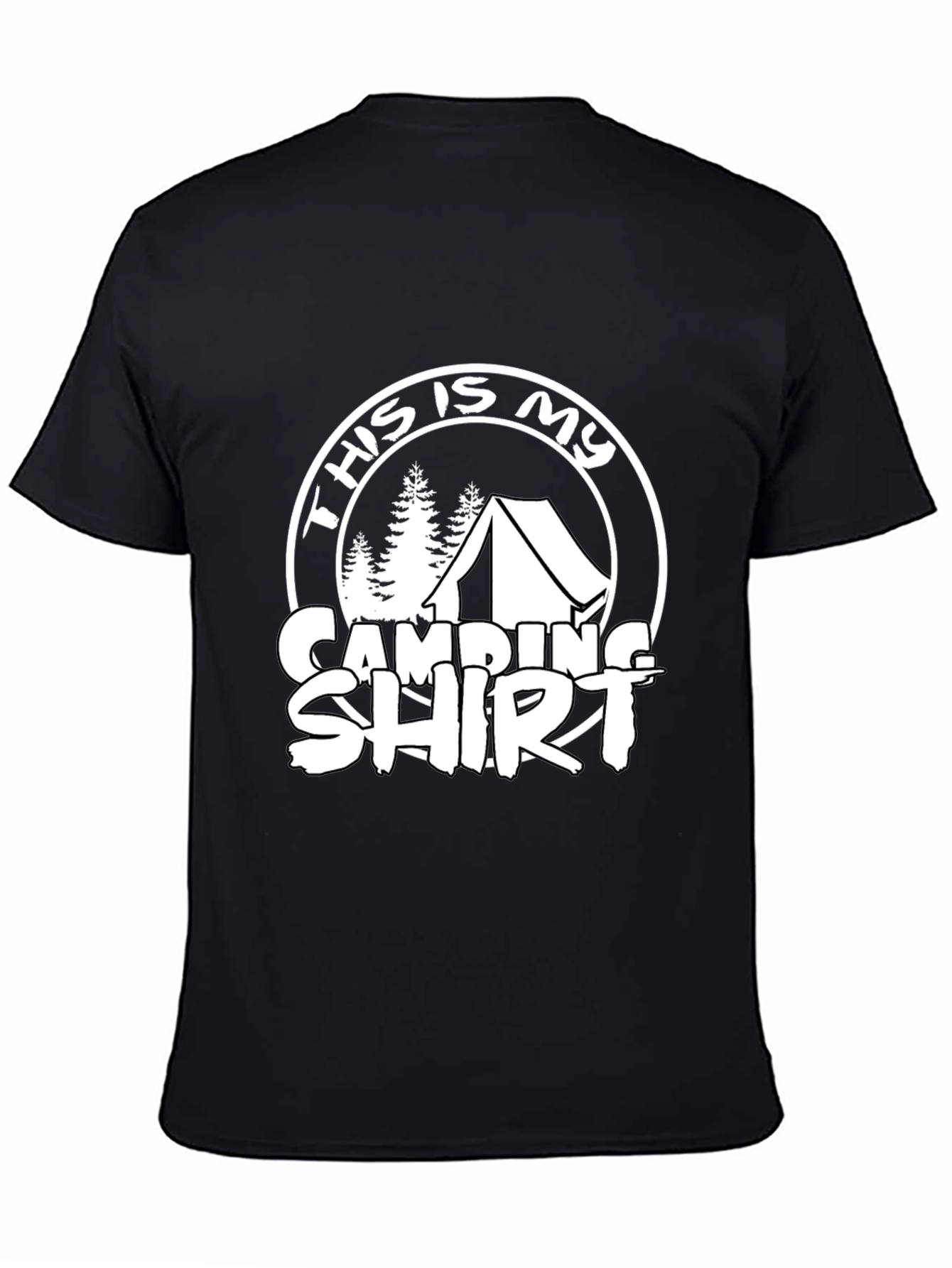 Camping T-Shirt - This is My Camping Shirt Design