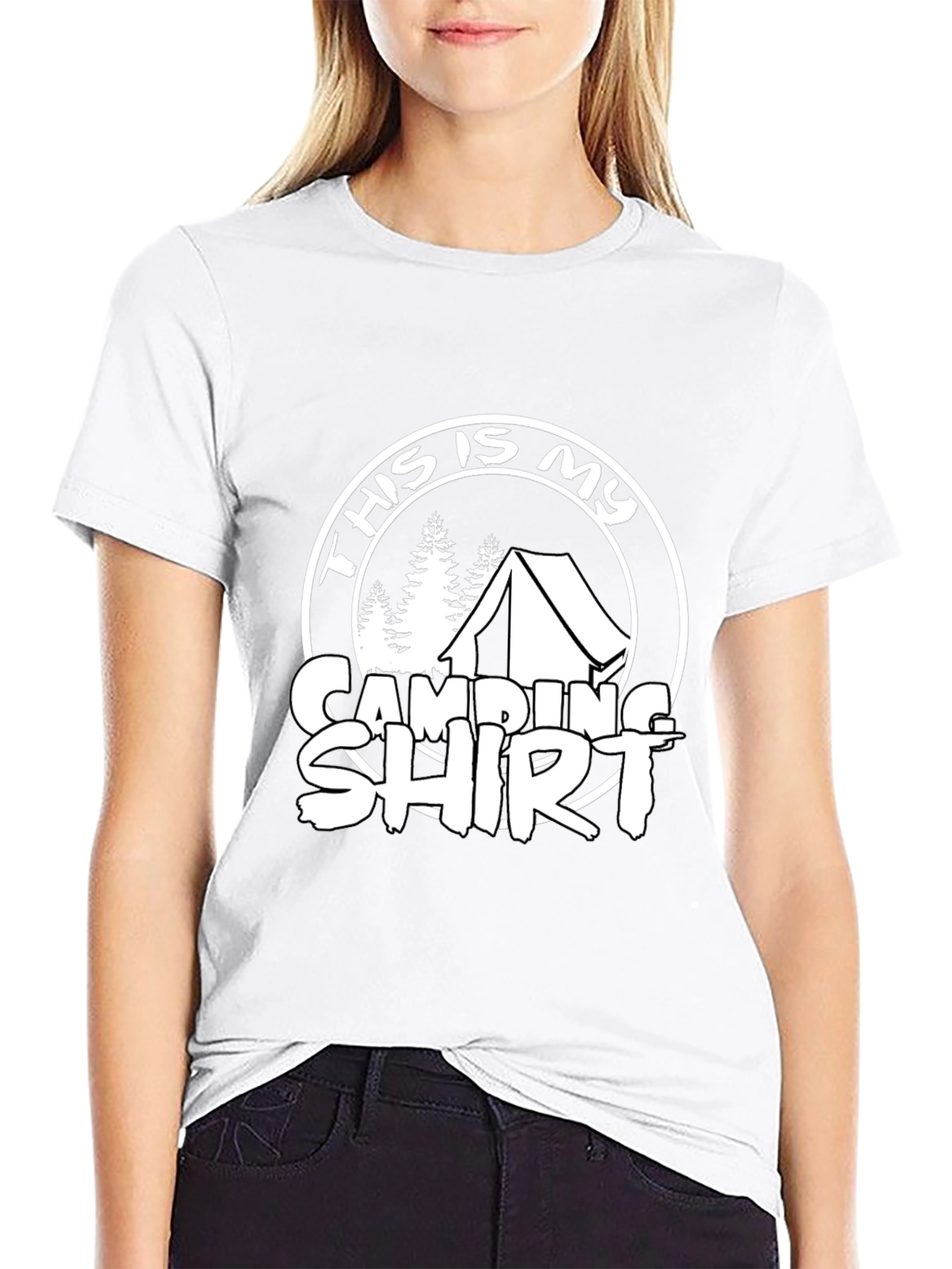 Camping T-Shirt - This is My Camping Shirt Design