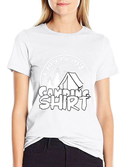 Camping T-Shirt - This is My Camping Shirt Design
