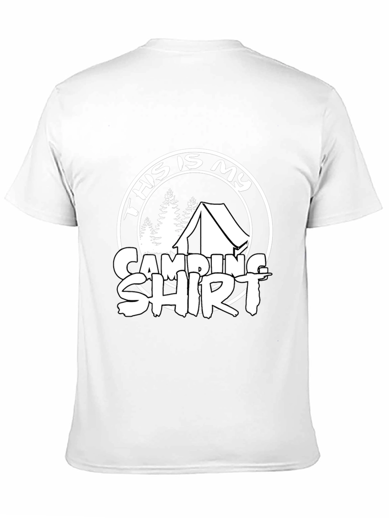 Camping T-Shirt - This is My Camping Shirt Design