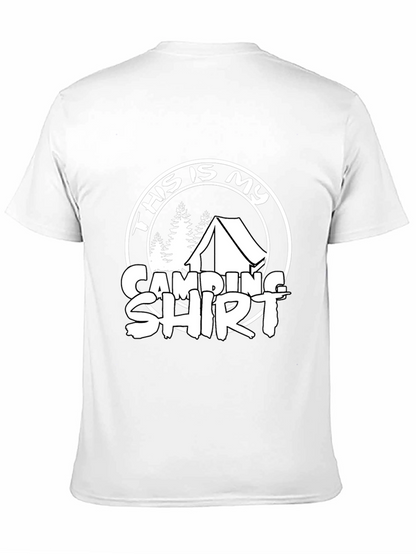 Camping T-Shirt - This is My Camping Shirt Design