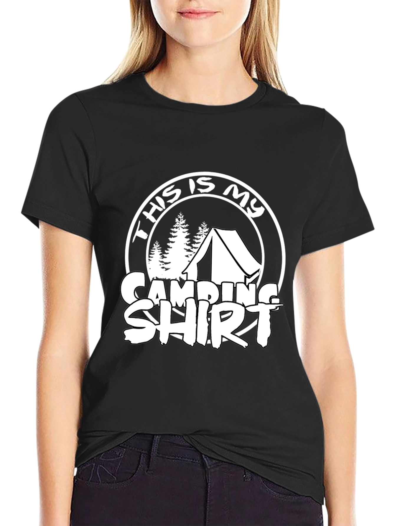 Camping T-Shirt - This is My Camping Shirt Design