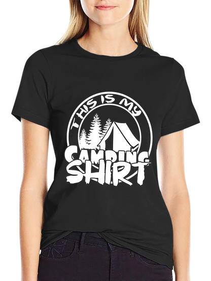 Camping T-Shirt - This is My Camping Shirt Design